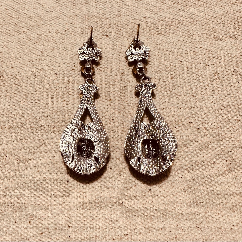 Nordstrom | Earrings | Space Chandelier Earrings | Blue - Picture 6 of 7